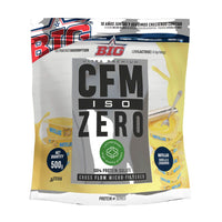 CFM ISO Zero envase de 500g complemento alimenticio de proteína de aislado de suero isolate hecho por BIG