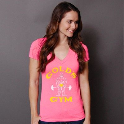 Girl's Neon Joe Classic V-neck T-shirt from Gold S Gym - Gold's Gym 2