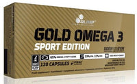 Gold Omega 3 Sport Edition de 120 mega cÃ¡psulas del fabricante Olimp Sport