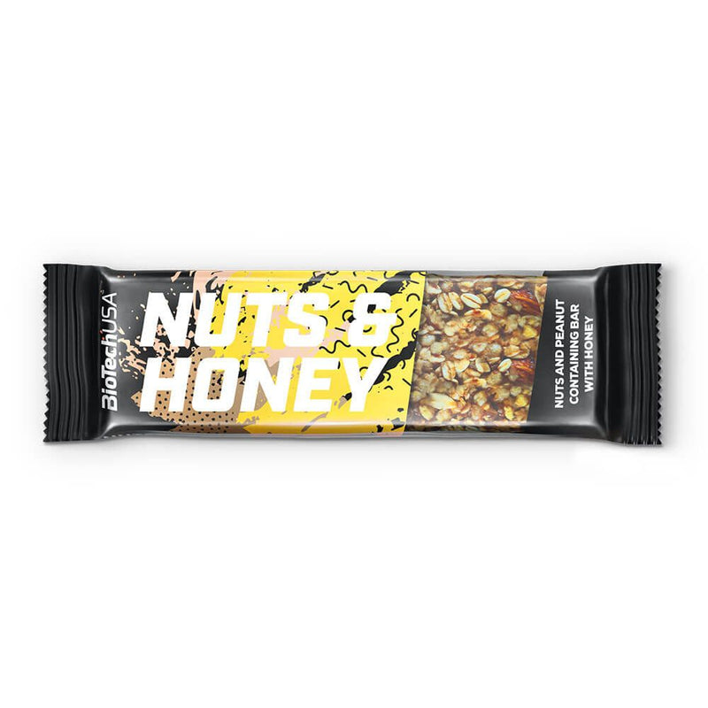 Biotech USA Nuts & Honey Bar - Biotech USA 0