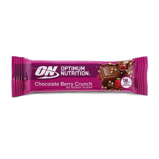 Optimum Nutrition Choco Berry Crunch Protein Bar from the brand Optimum Nutrition in Bars