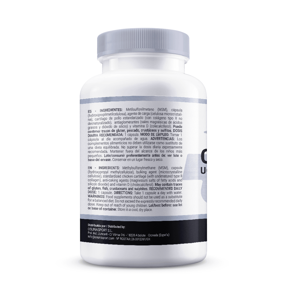 UC-II® Collagen with MSM + Vitamin D by Masmusculo Supplements