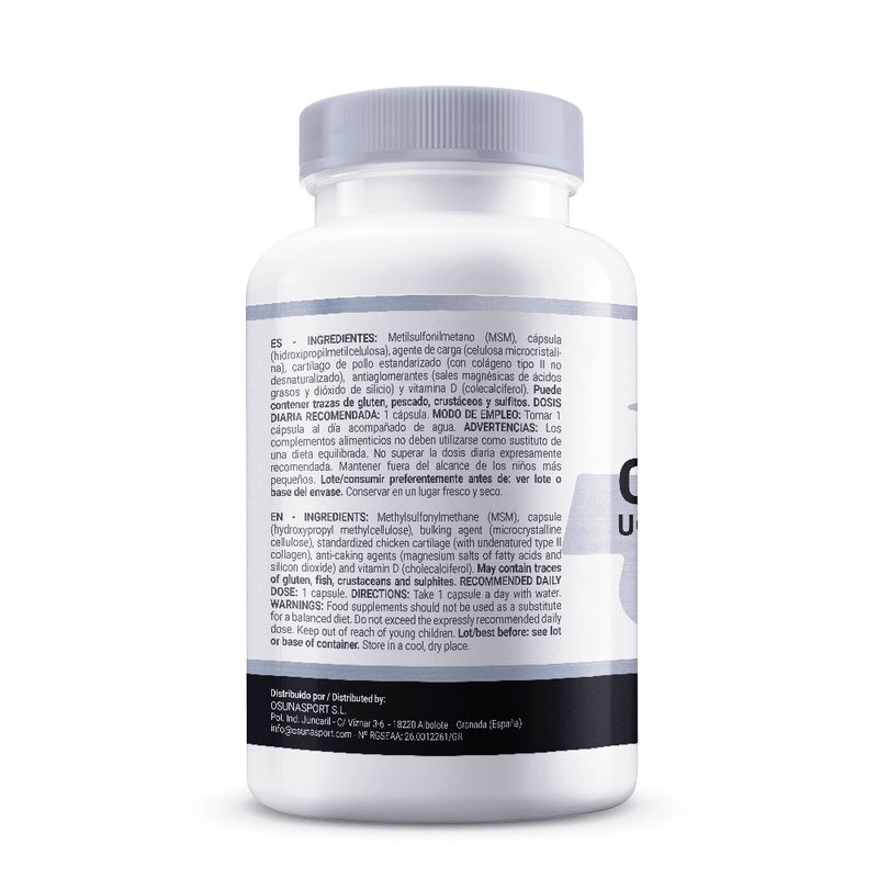 UC-II® Collagen with MSM + Vitamin D by Masmusculo Supplements - Masmusculo Supplements 1