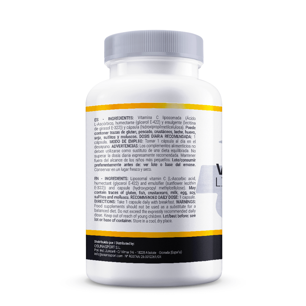 800 mg Liposomal Vitamin C from Masmusculo Supplements