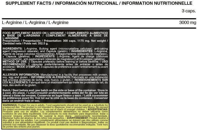 Información nutricional