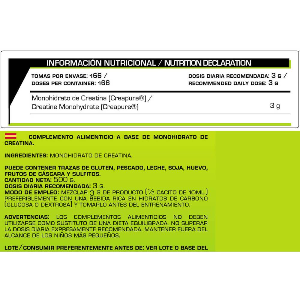 Información nutricional