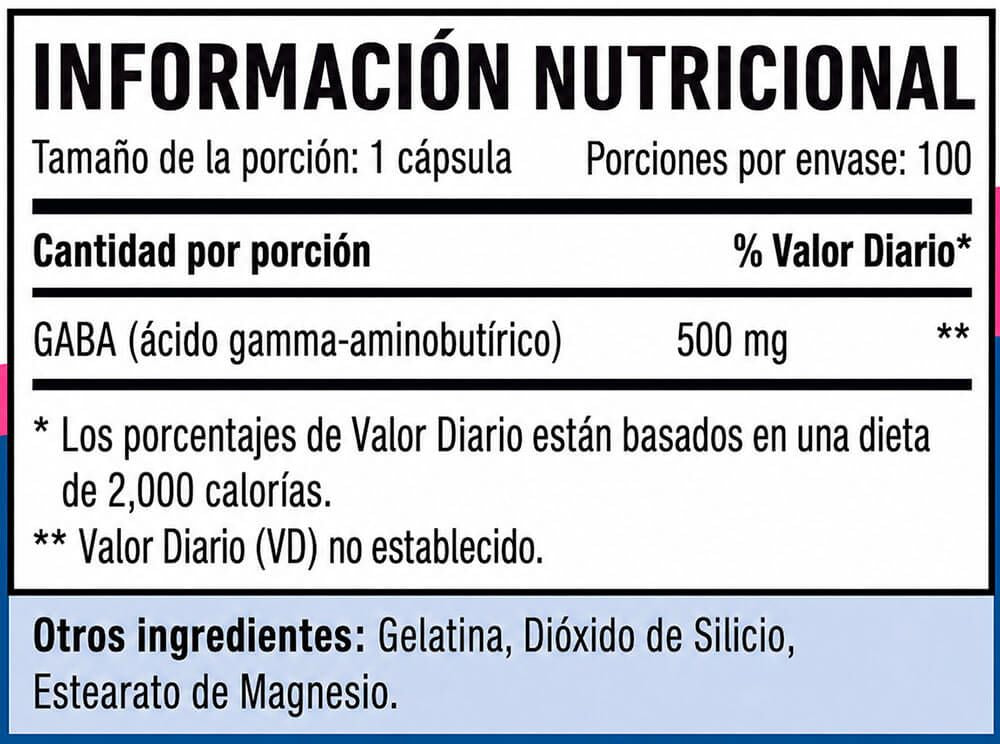 Información nutricional