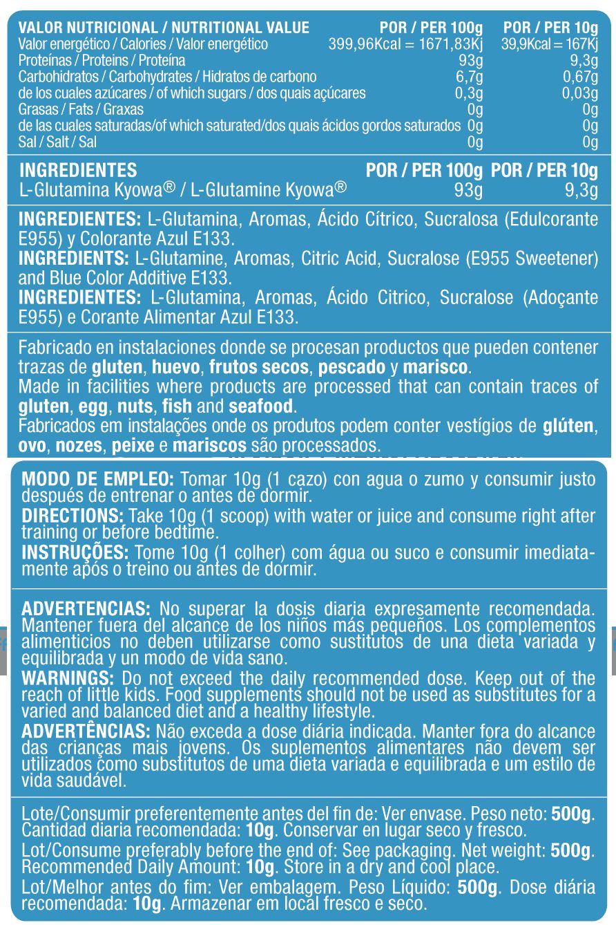 Información nutricional