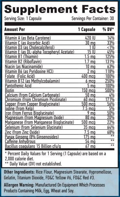 Información nutricional