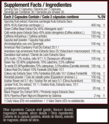 Información nutricional