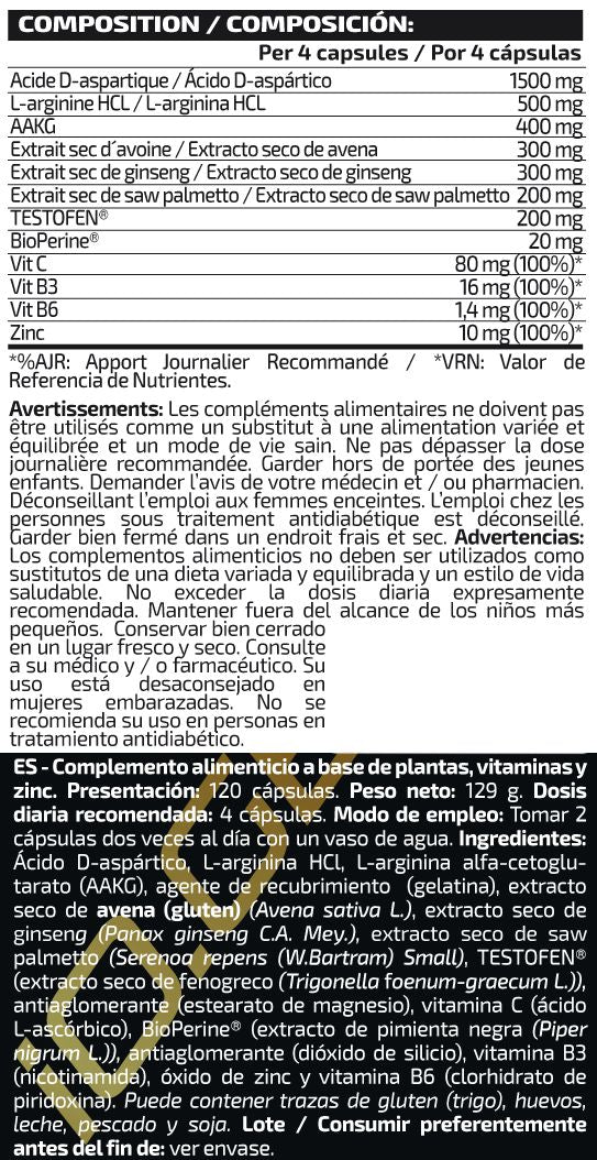 Información nutricional
