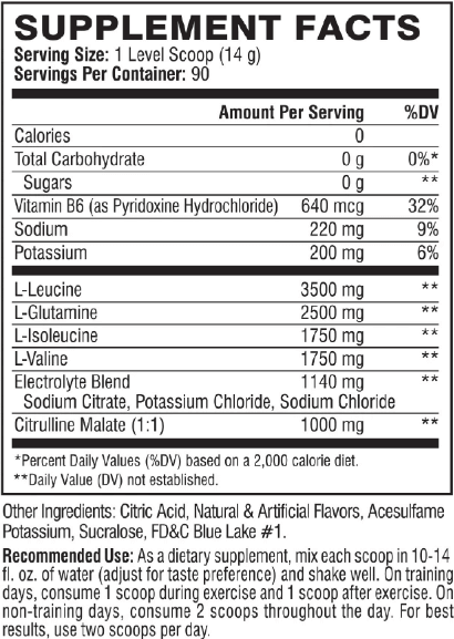 Información nutricional
