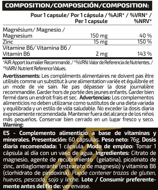 Información nutricional