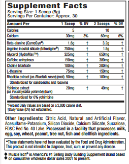 Información nutricional