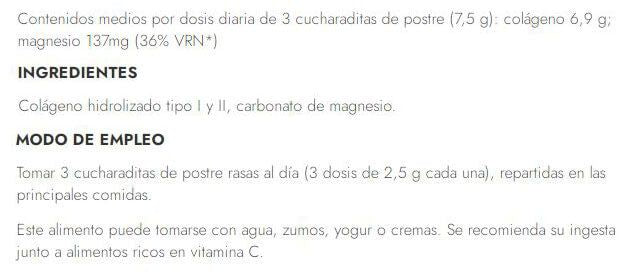 Información nutricional